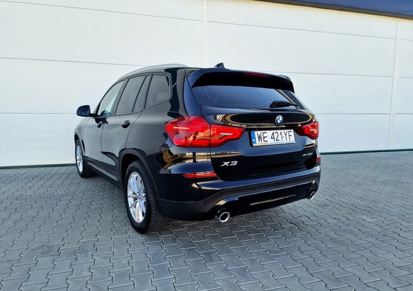 BMW X3 cena 126900 przebieg: 67000, rok produkcji 2019 z Oleszyce małe 781